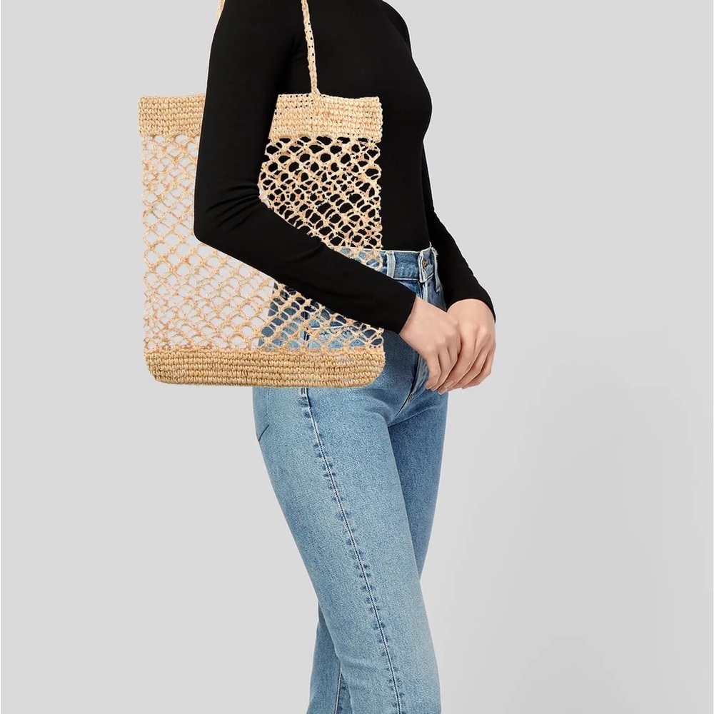 Reformation Straw Market Tote